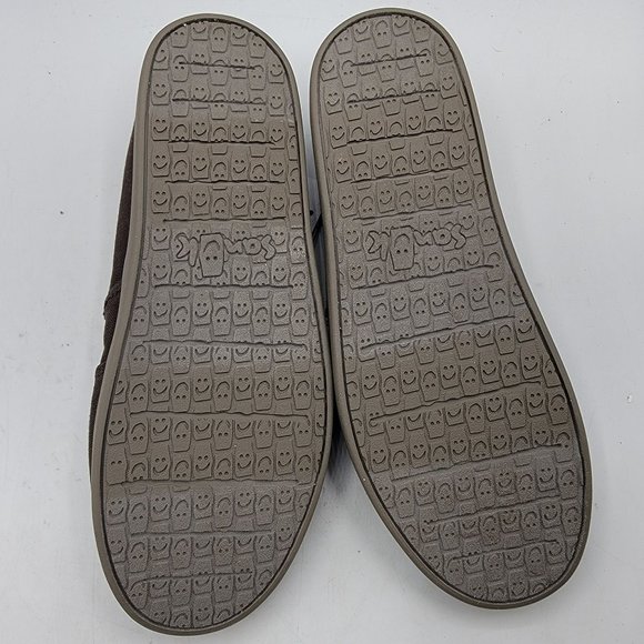 Sanuk Vagabond Mens 9.5 Dark Brown Slip-On Sneaker LX Comfort Casual Shoes - Picture 10 of 12